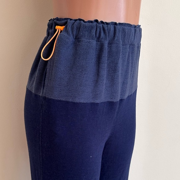 FREE PEOPLE |  two toned joggers with neon orange drawstring - Picture 4 of 13